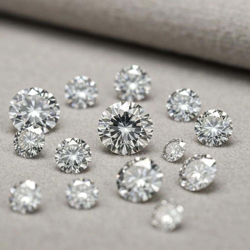 fd7284c7-6979-4d79-af1a-79b6ff178602.webp - Australian Diamond Company Close up of Diamonds Illustrating the 4 C's and their impact on budgeting