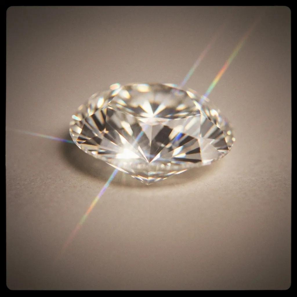 043fa8fa-6240-4cd3-aee1-13864002303f.jpg - Australian Diamond Company an Artistic Rendering Illustrating the Path of Light Through a Diamond Highlighting Brilliance and Fire