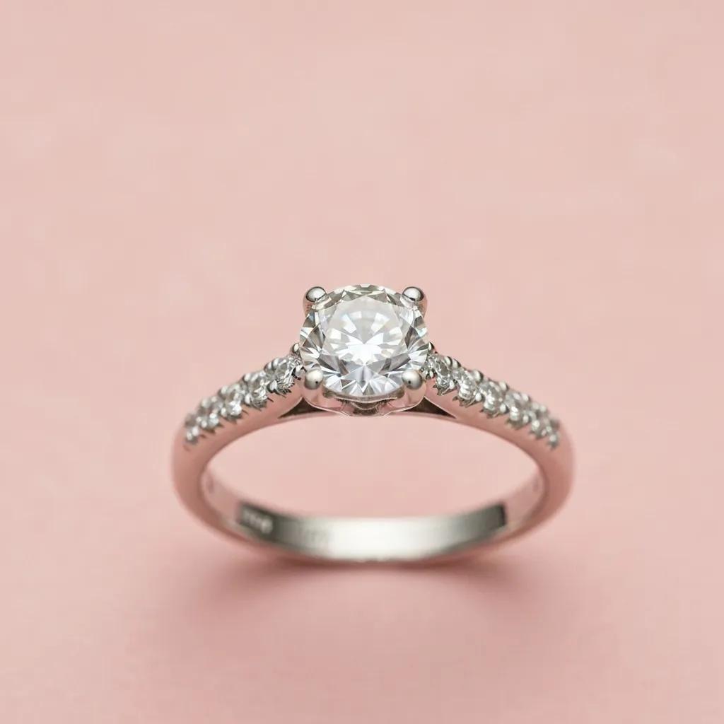 047c5985-1e68-418e-9a00-60acaf12f67b.jpg - Australian Diamond Company Platinum Engagement Ring with Diamond Showcasing Durability and Elegance