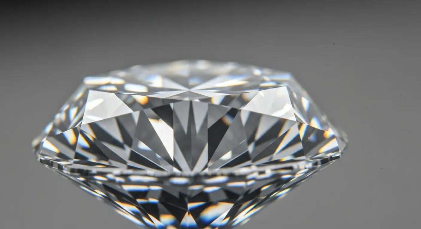 470572a7-d898-408e-a3c3-26db65828db8.jpg - Australian Diamond Company Close up of a Sparkling Diamond Highlighting Its Cut and Brilliance