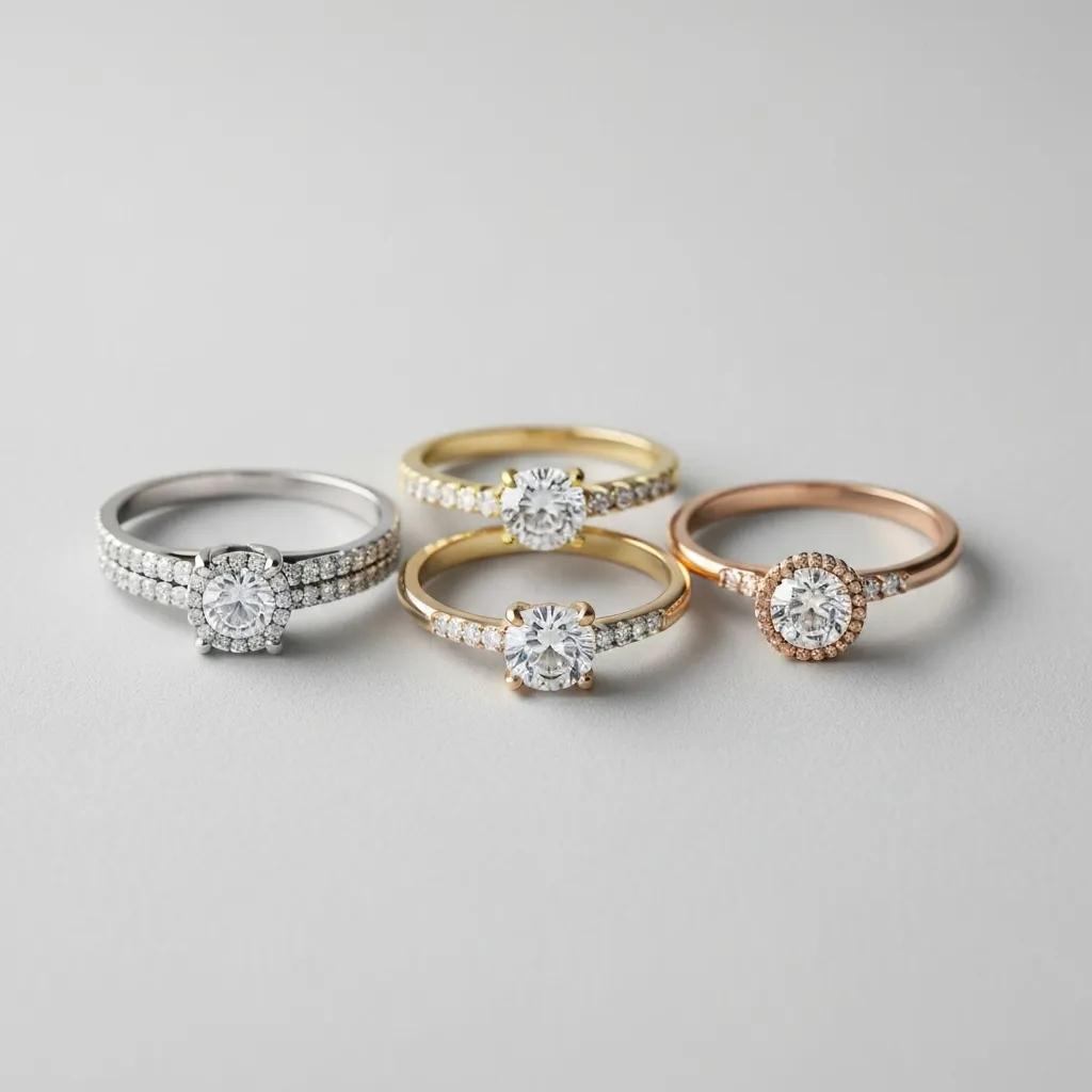 4a5cf643-341a-479f-8925-b901aebdc271.jpg - Australian Diamond Company Engagement Rings Made from Platinum Yellow Gold White Gold and Rose Gold Showcasing Their Unique Colors and Textures