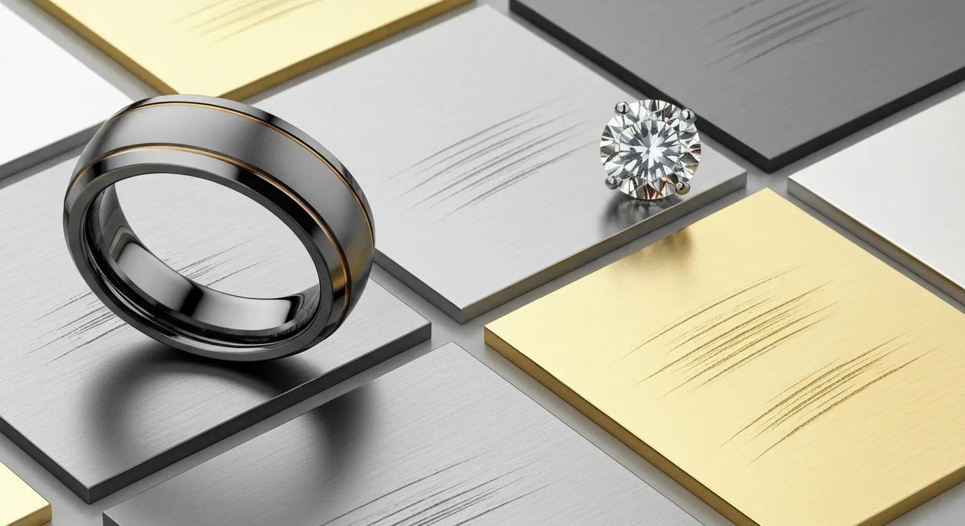 5f1cc4b6-a052-4d39-8416-d6da6518ba9b.jpg - Australian Diamond Company Comparison of Tungsten Carbide Ring with Diamond and Other Metals Showcasing Hardness