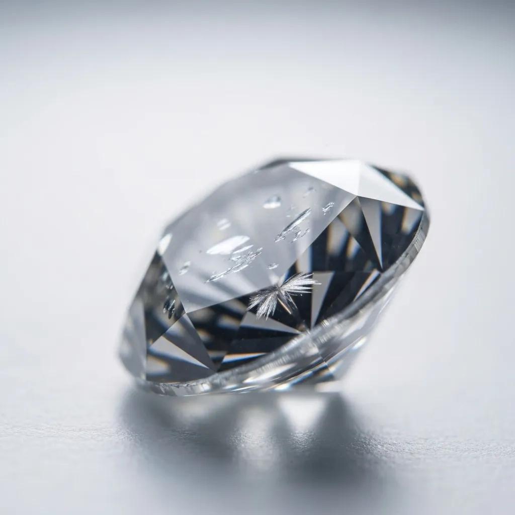 7261b511-2f8a-49f1-8e4a-66d150bf73af.jpg - Australian Diamond Company a Diamond Magnified to Show Distinct Inclusions and Blemishes