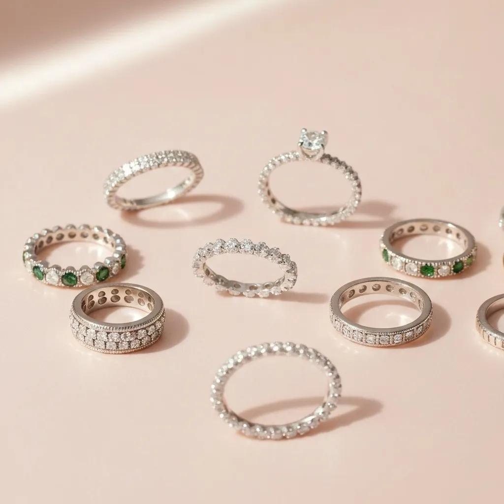 Assortment of Bridal Jewellery Including Green Emeralds