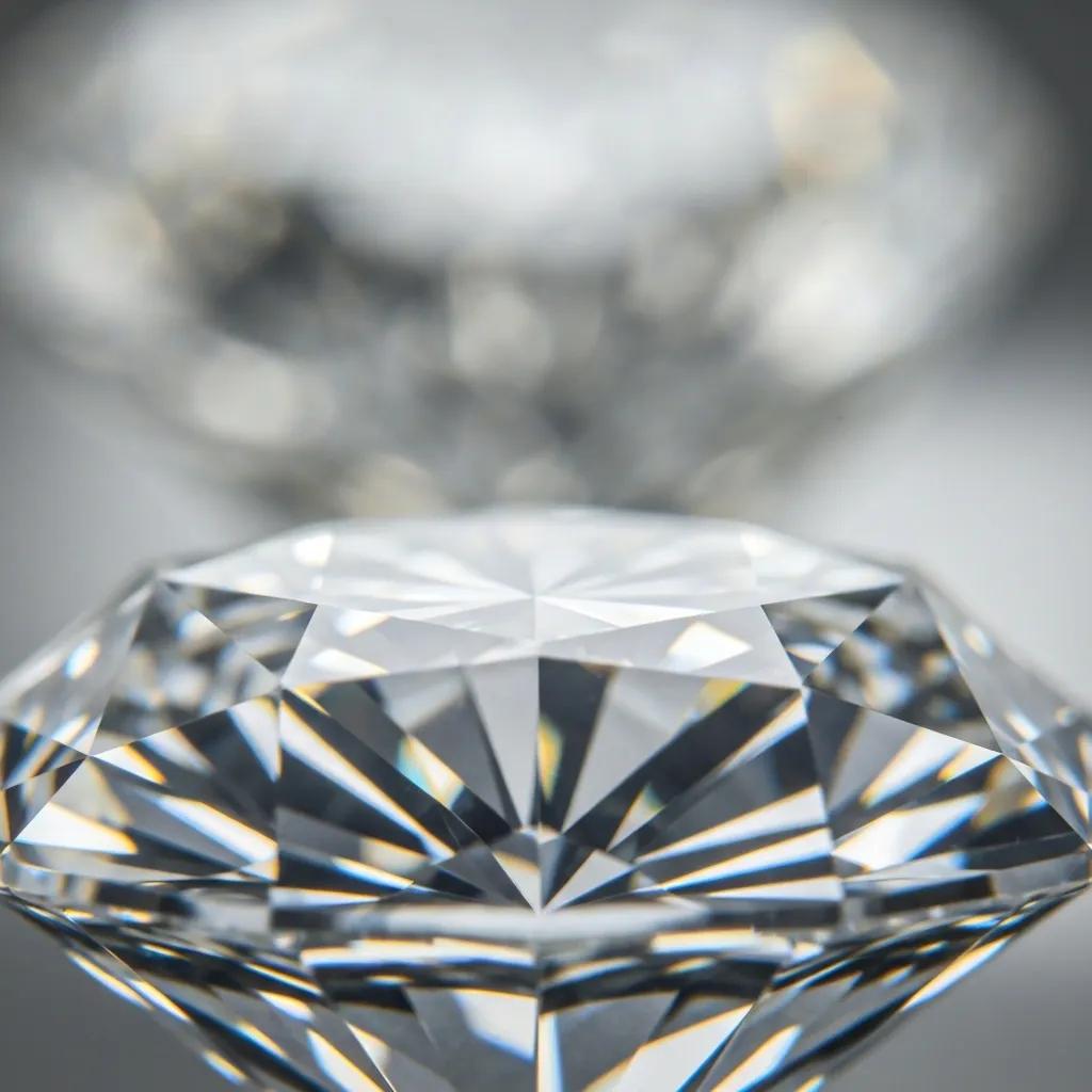 94e9e11e-4a60-4afa-9be9-7b3a60011d93.jpg - Australian Diamond Company an Intricate Close up of a Masterfully Cut Diamond Showcasing Its Dazzling Brilliance and Interplay of Light