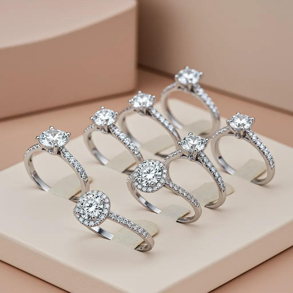 a-collection-of-engagement-rings-with-natural-and-lab-grown-diamonds-showcasing-various-styles-and-settings-c1573647-2061-469b-9586-98071d423014webp - Australian Diamond Company a Collection of Engagement Rings with Natural and Lab grown Diamonds Showcasing Various Styles and Settings