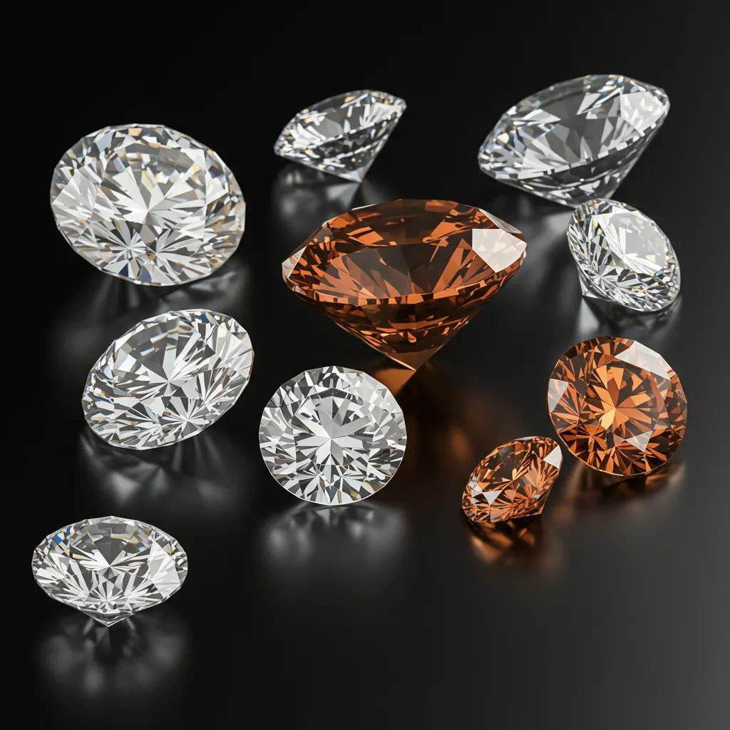 close-up-of-various-diamonds-highlighting-different-cuts-colors-and-clarity-levels-illustrating-the-importance-of-the-4cs-71363dd0-ec12-4acf-ada0-fd3639ccad06jpg - Australian Diamond Company a Detailed Display of Various Diamonds Showcasing Different Cuts Colours and Clarity Levels to Illustrate the Significance of the 4cs