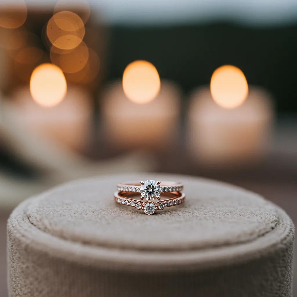 custom engagement ring showcasing a sparkling diamond on a velvet surface symbolising love and commitment - Australian Diamond Company Custom Engagement Ring Showcasing a Sparkling Diamond on a Velvet Surface Symbolising Love and Commitment