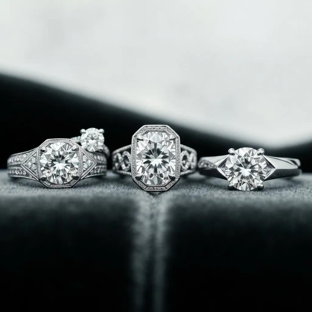 Near colourless Diamonds Set in Elegant Jewellery Demonstrating Their Excellent Value and Visual Appeal