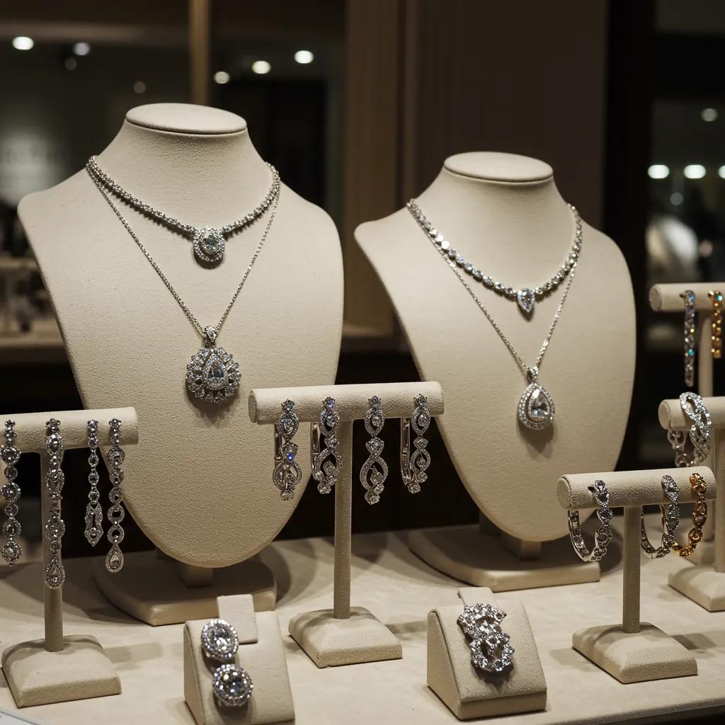 a Breathtaking Collection of Diamond Jewellery Radiating Elegance and Luxurious Appeal